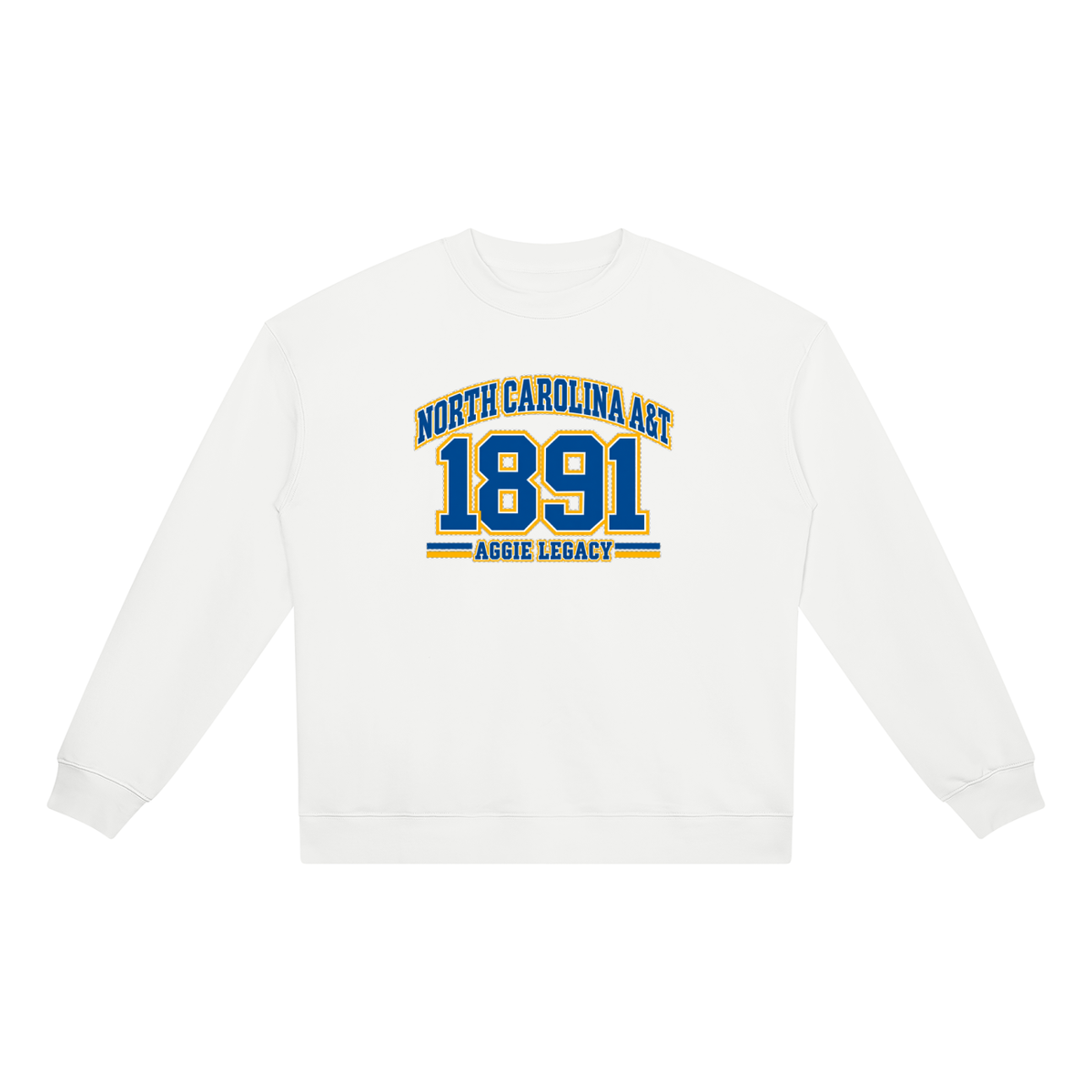 North Carolina A&T 1891 Heavyweight Crewneck Sweatshirt – alternate view 3