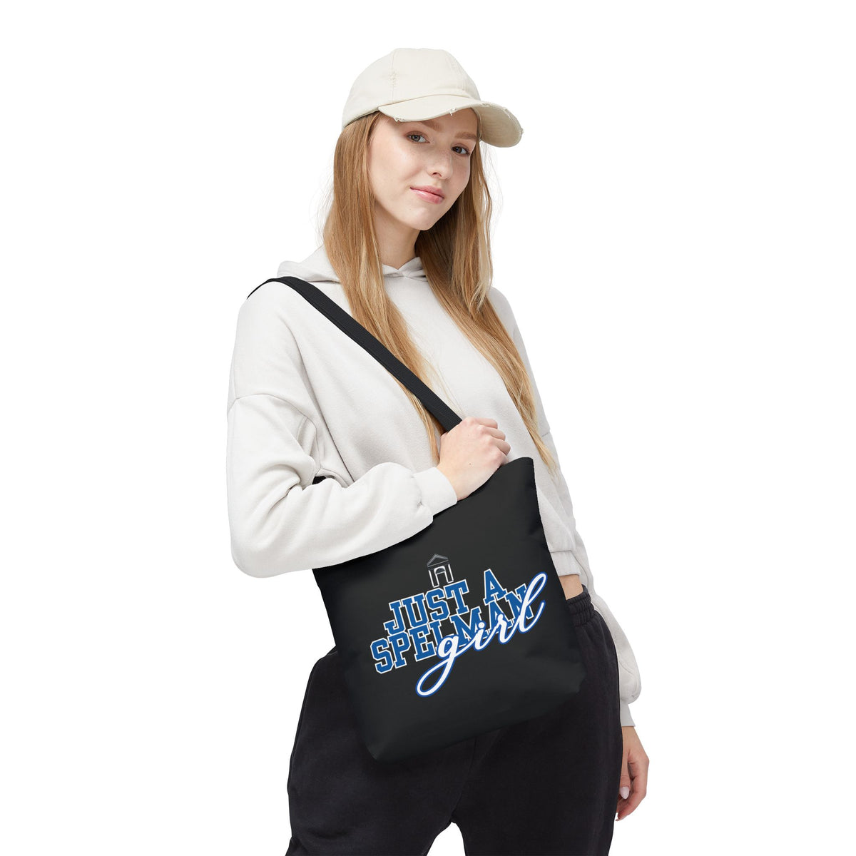 Just Spelman Girl Tote