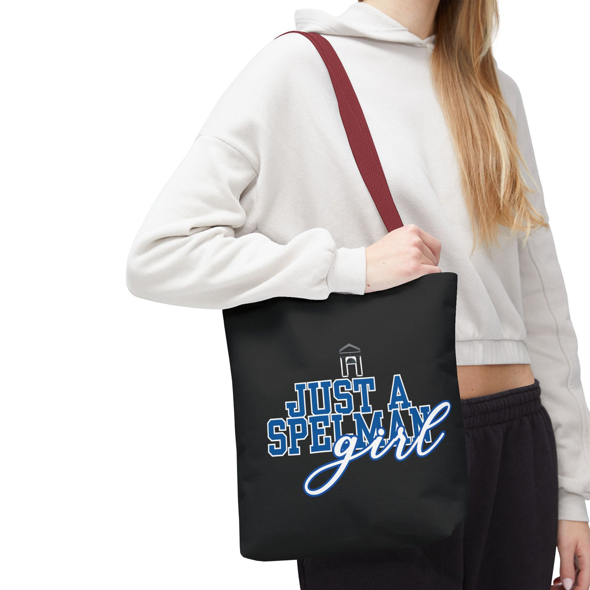 Just Spelman Girl Tote