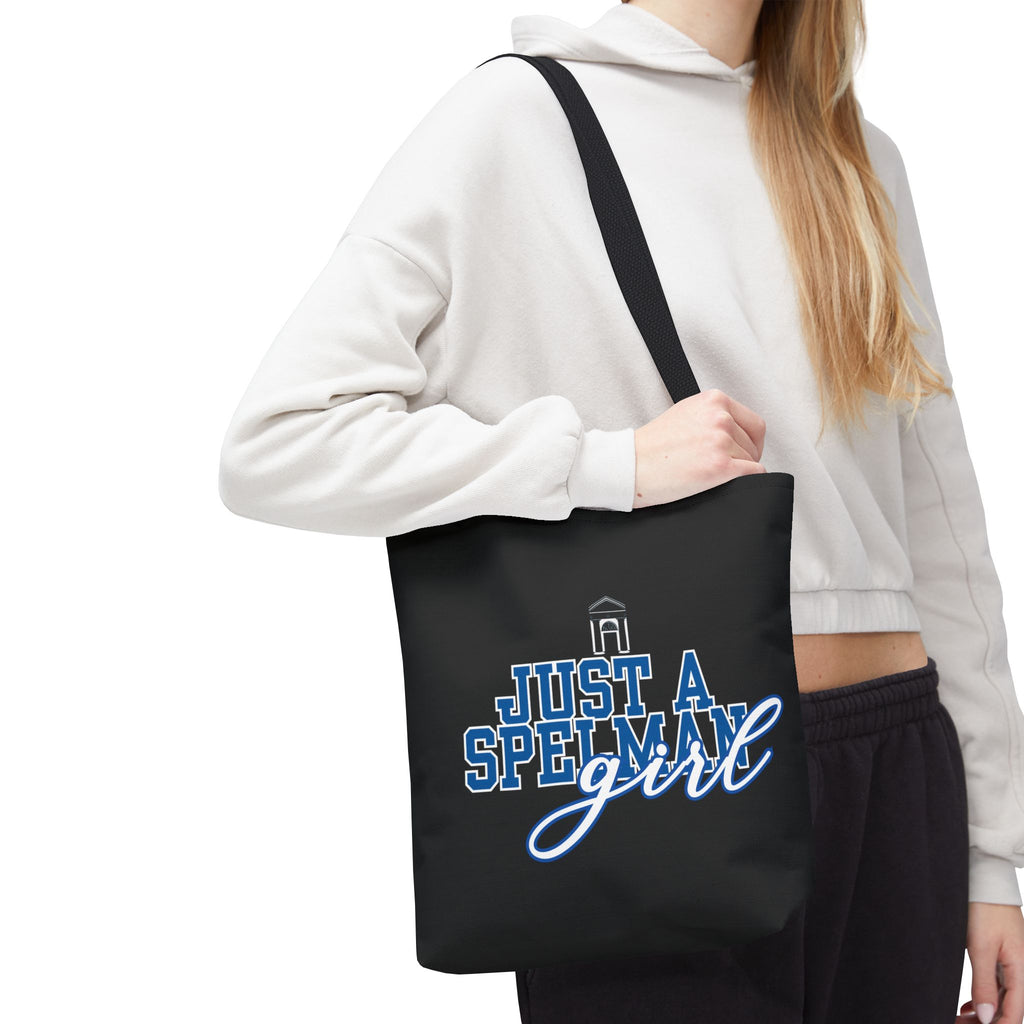 Just Spelman Girl Tote