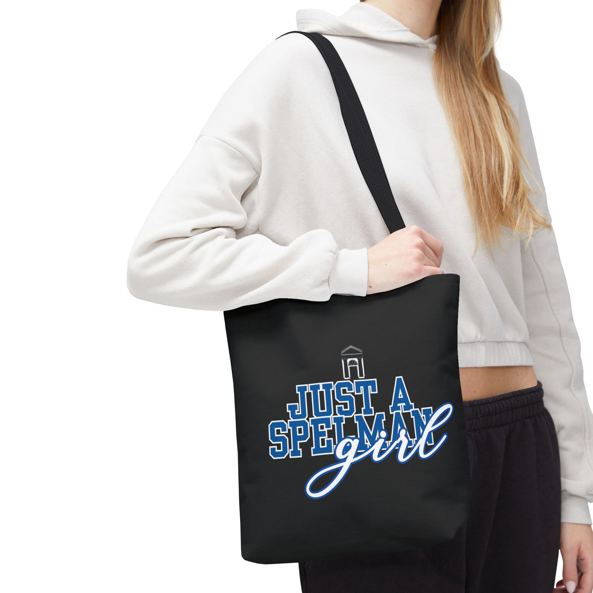 Just Spelman Girl Tote