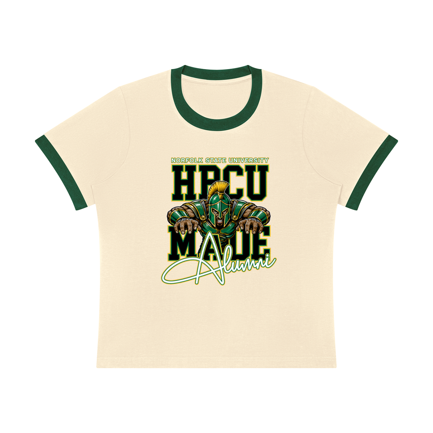 Norfolk State Alumni Women's Sorona Ringer T-Shirt