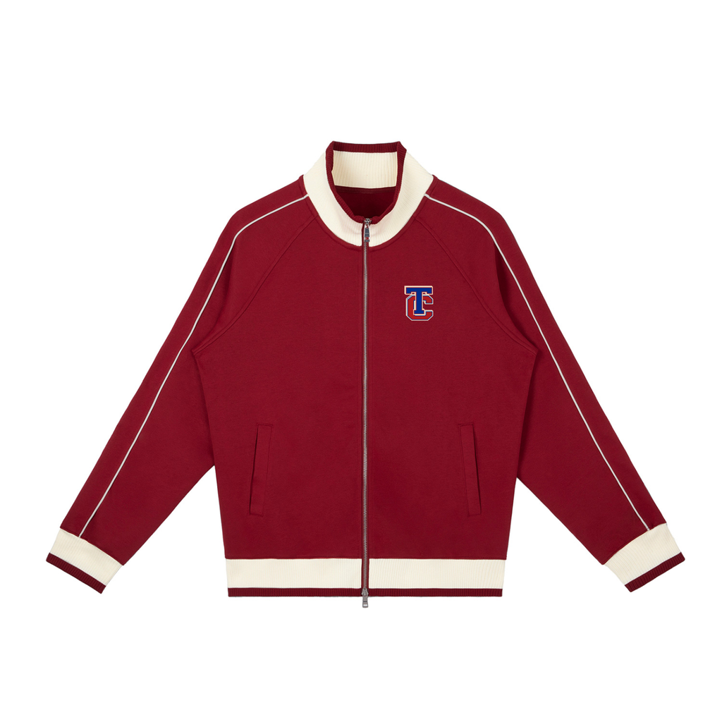 Tougaloo College Color-Block Track Jacket