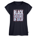 Howard U Women's Roll Cuff T-Shirt - navy