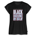 Howard Women's Roll Cuff T-Shirt - black