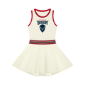 Howard U Color Block A-Line Sleeveless Dress