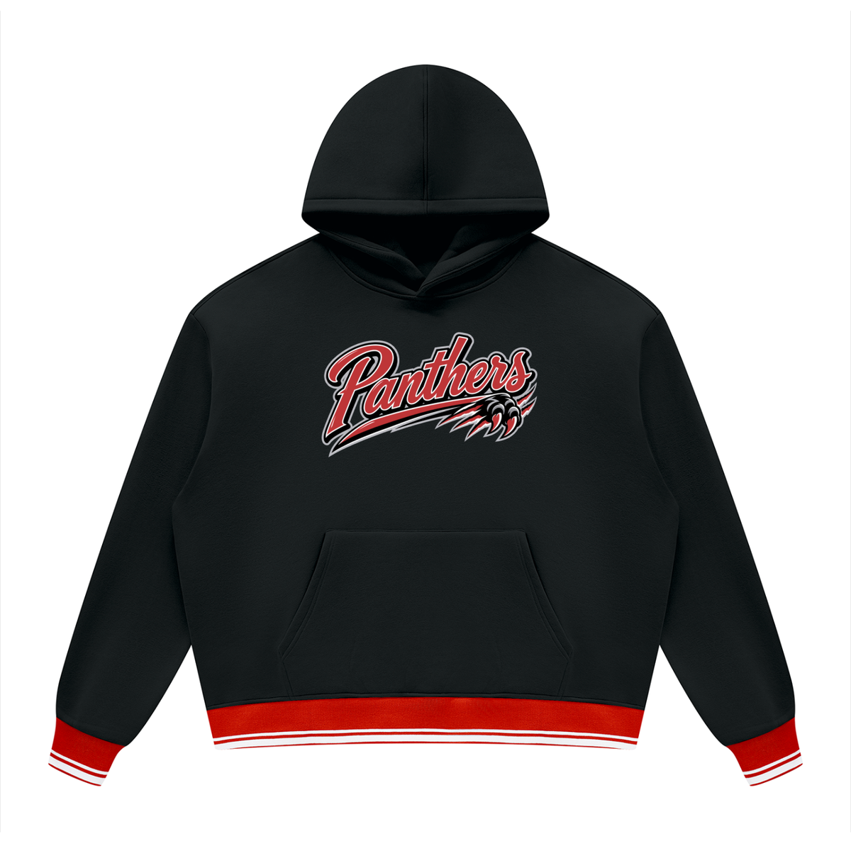 Clark Atlanta Oversized Color Block Fleece Hoodie