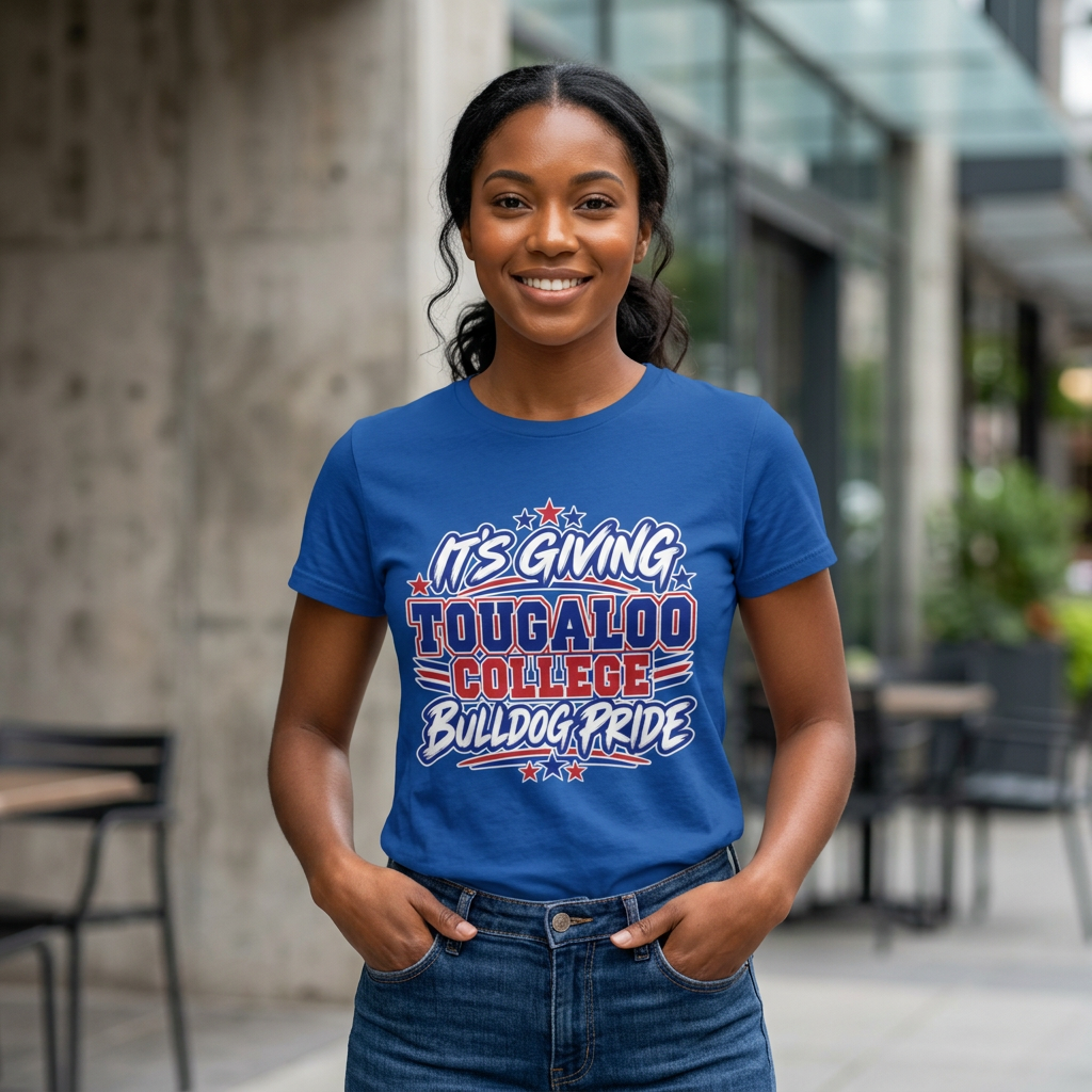 Its Giving Tougaloo Tee Womens Fit