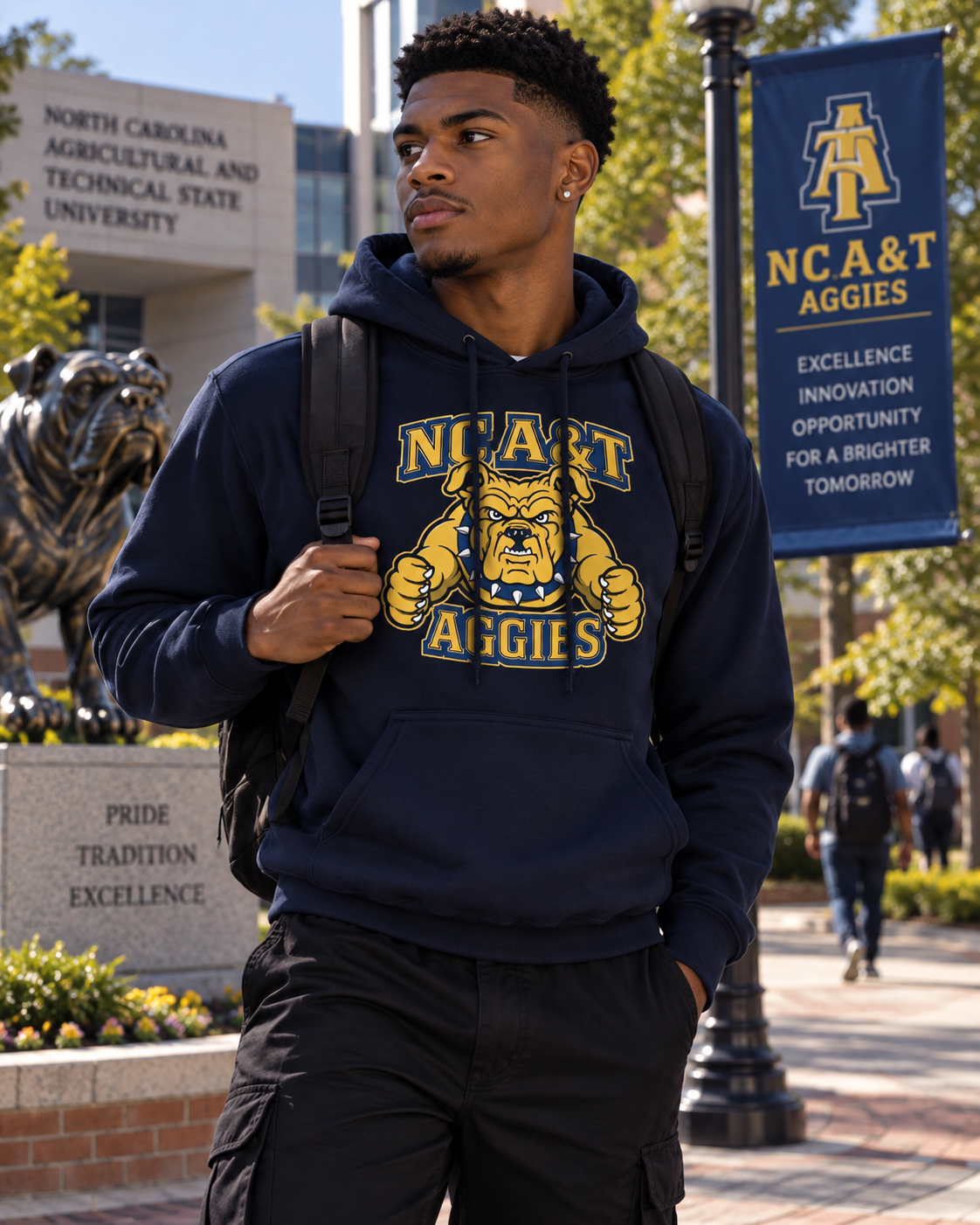 NC A&T Men's Hoodie