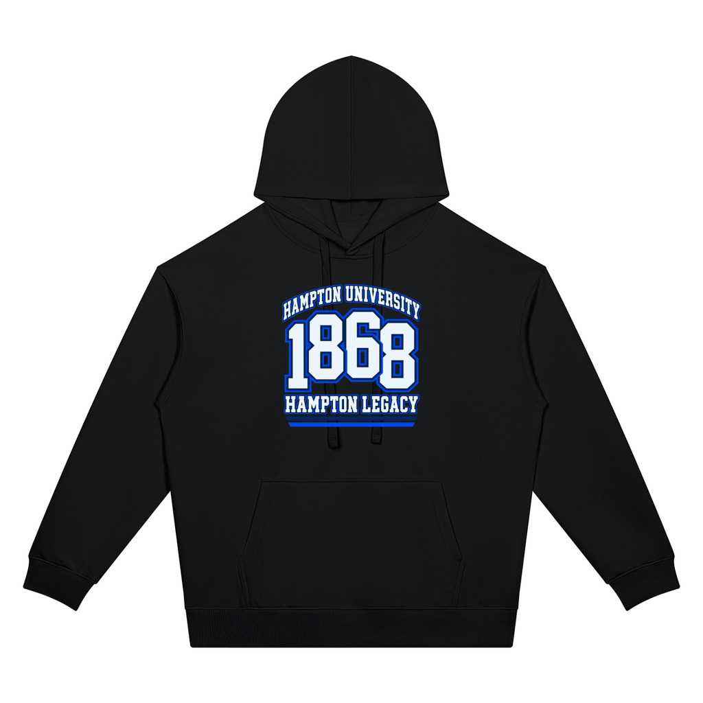 Hampton 1968 Unisex Oversized Drop Shoulder Hoodie