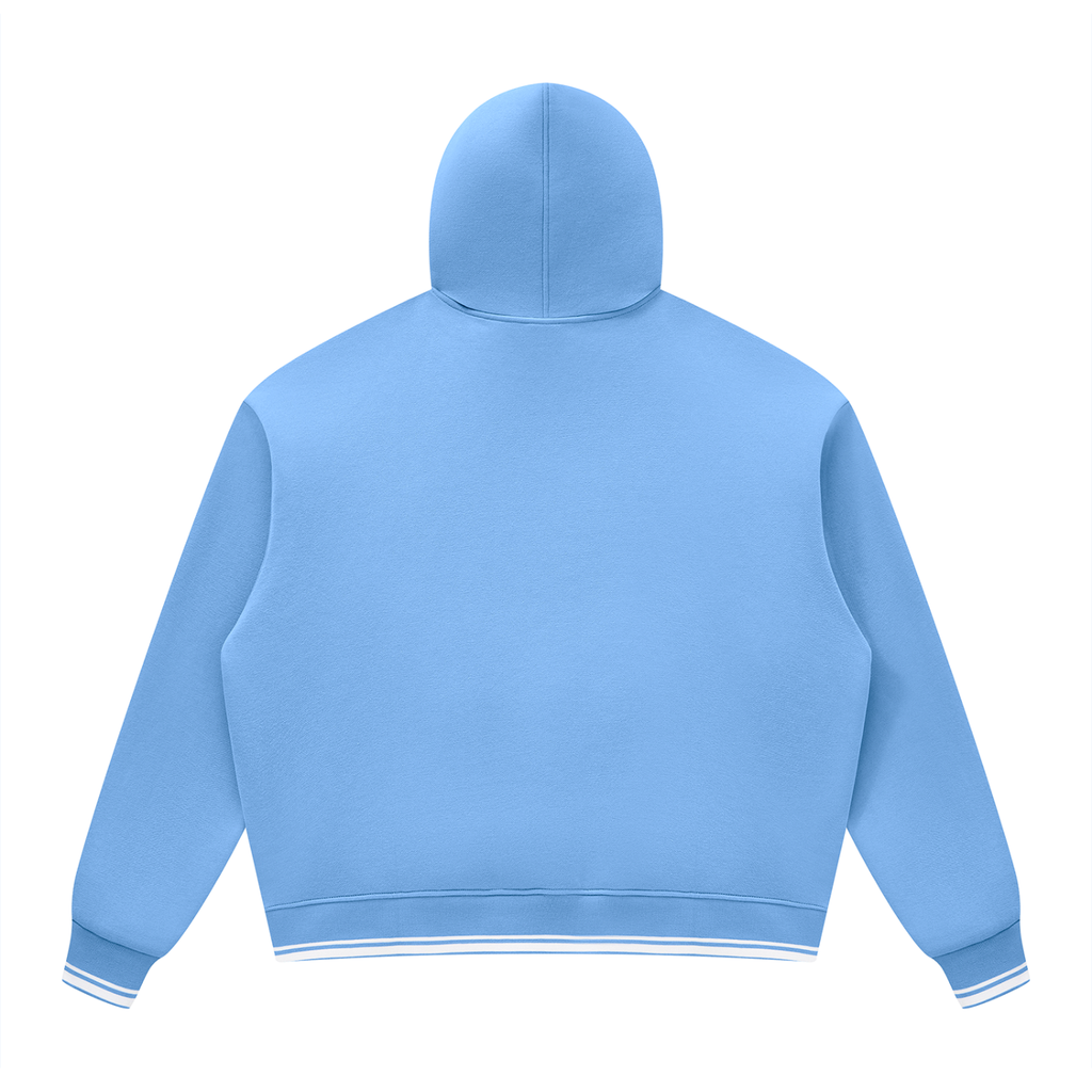 Southern U Unisex Oversized Color Block Fleece Hoodie