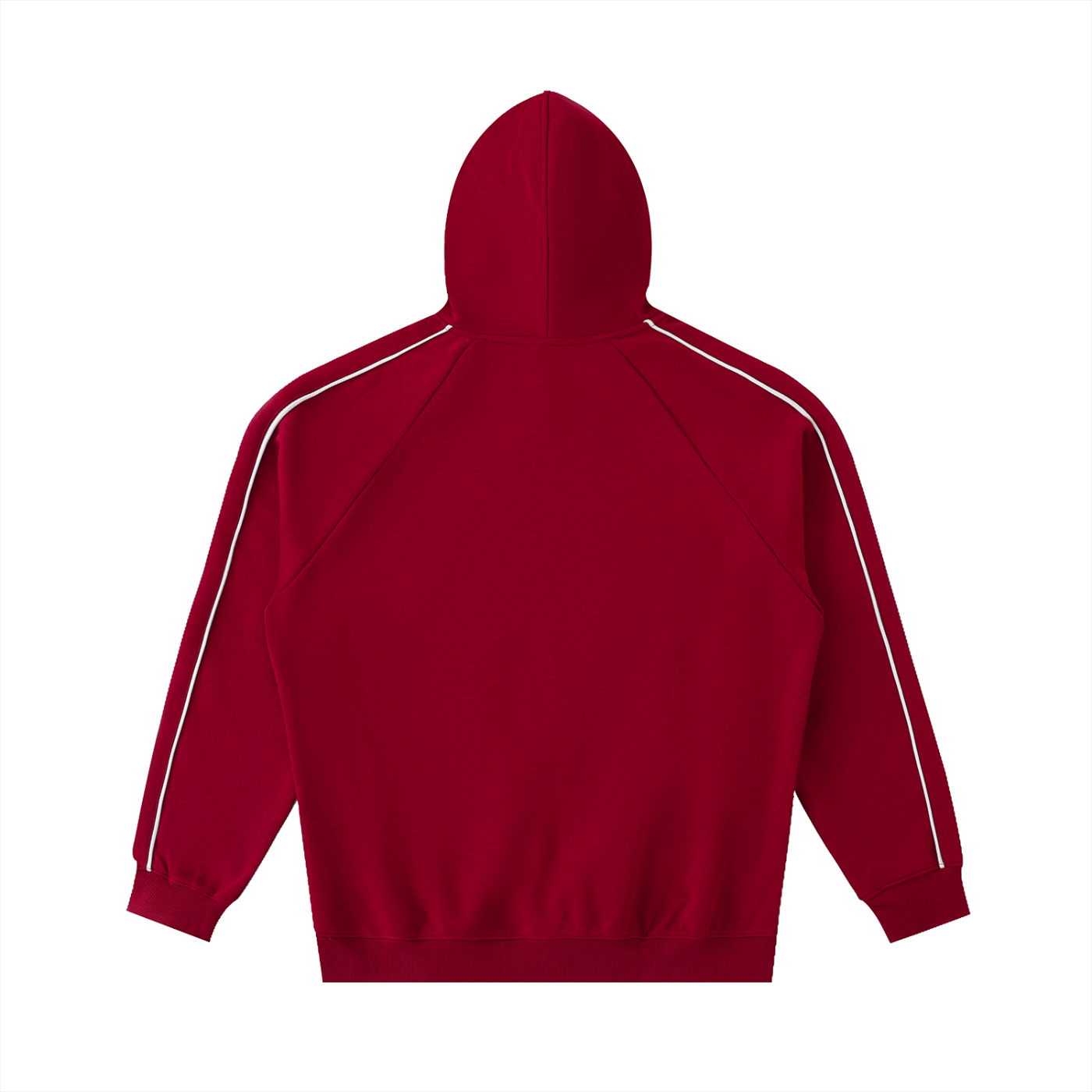 Clark Atlanta Contrast Piping Raglan Hoodie