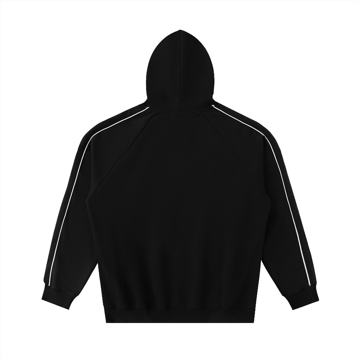 Clark Atlanta Contrast Piping Raglan Hoodie