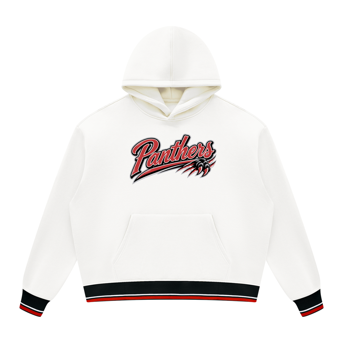 Clark Atlanta Oversized Color Block Fleece Hoodie