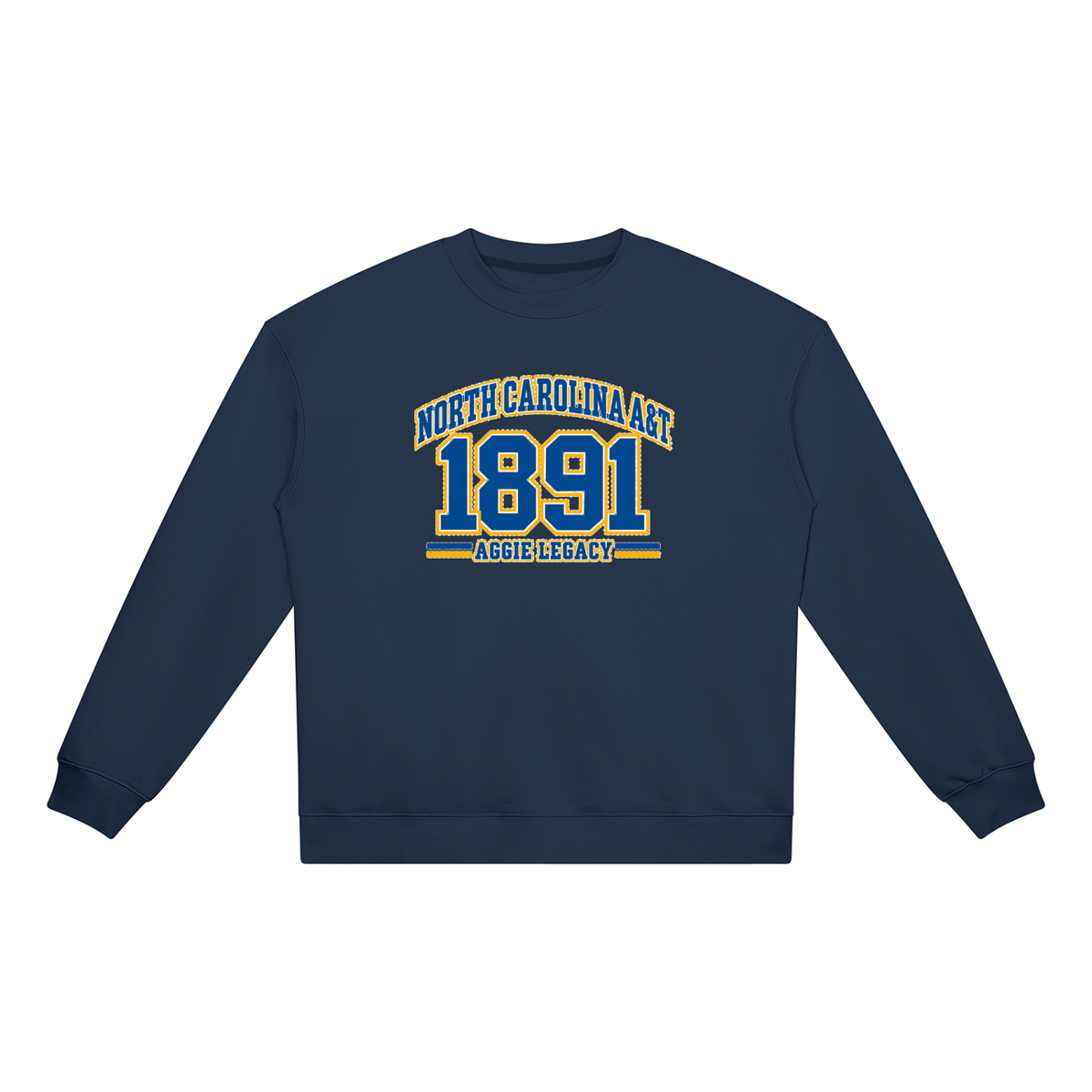North Carolina A&T 1891 Heavyweight Crewneck Sweatshirt – alternate view 9
