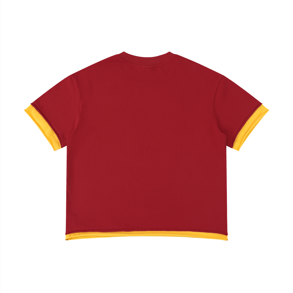 Tuskegee Boxy Color Block T-Shirt