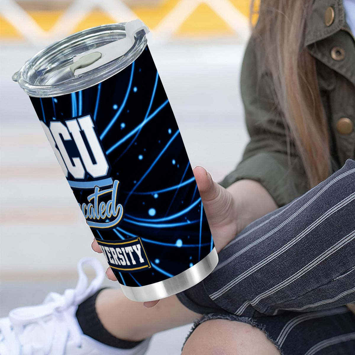Southern U 20oz Tumbler With Sliding Lid (Personalized)