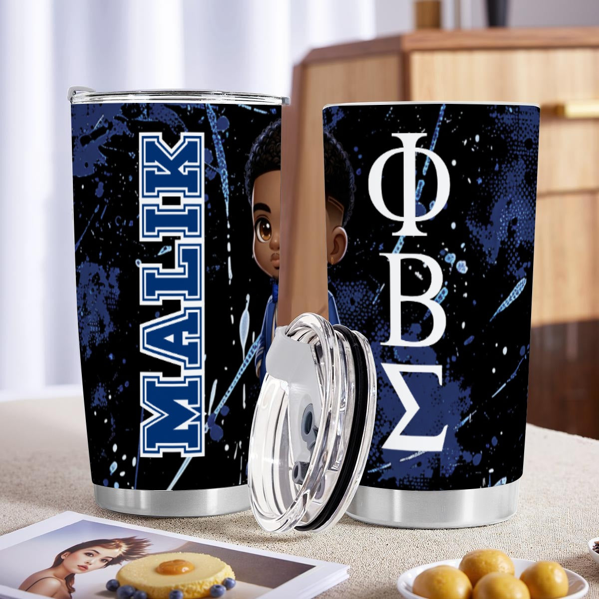 Sigma 20oz Tumbler With Sliding Lid (Personalized)