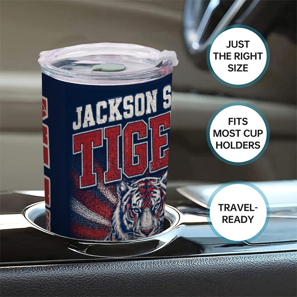 JSU 20oz Tumbler With Sliding Lid (Personalized)