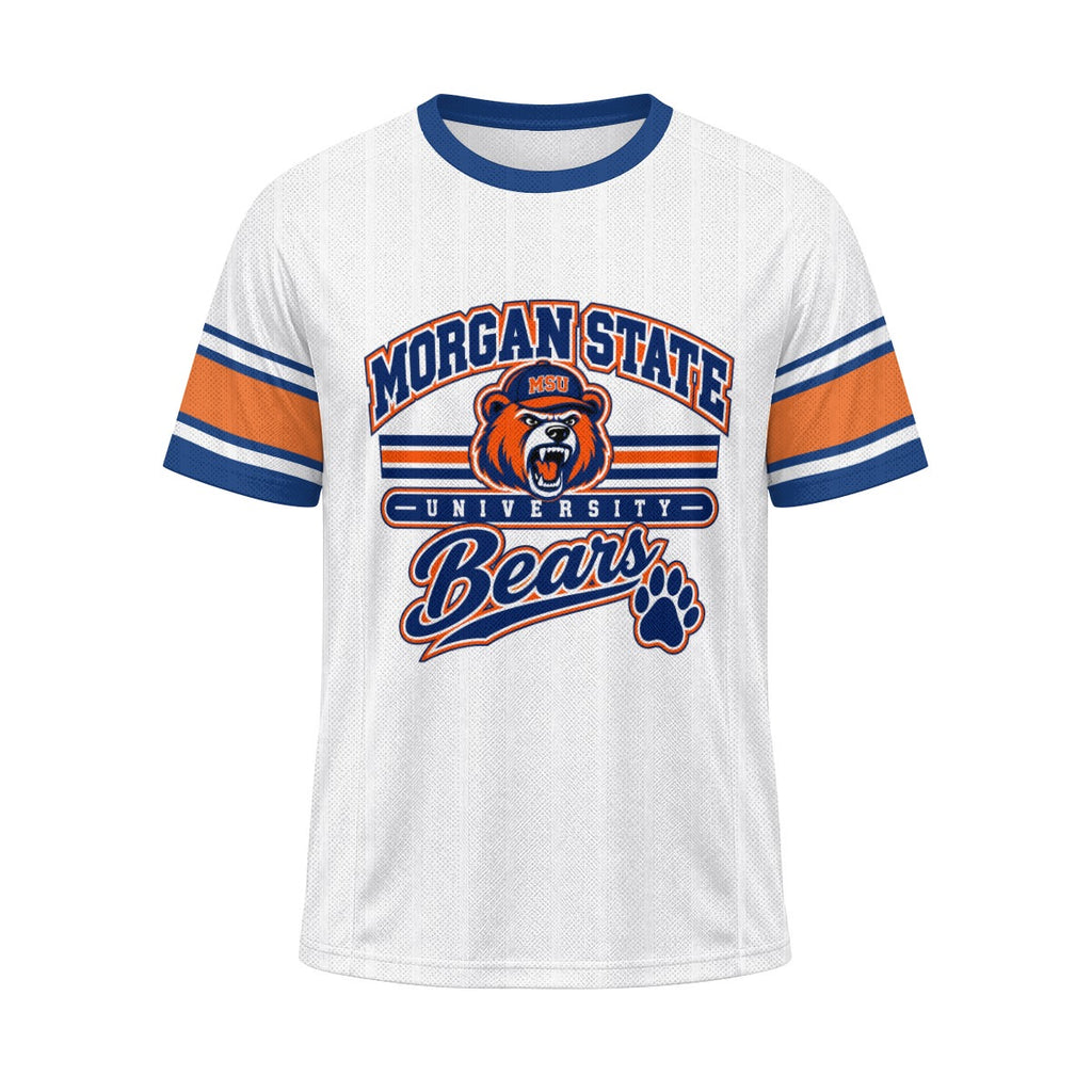 Morgan State Unisex Jacquard Mesh Sports Jersey
