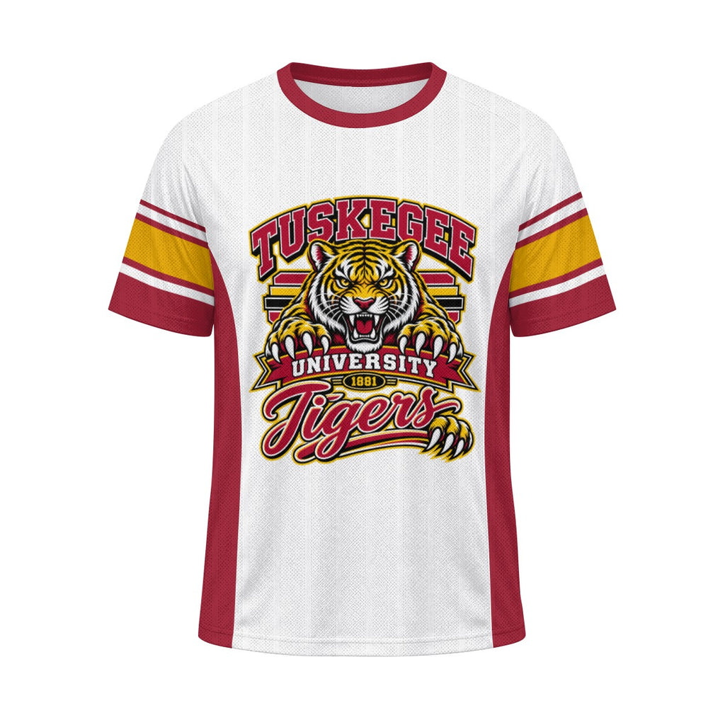 Tuskegee Unisex Jacquard Mesh Sports Jersey