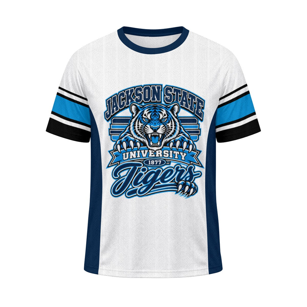 JSU Unisex Jacquard Mesh Sports Jersey