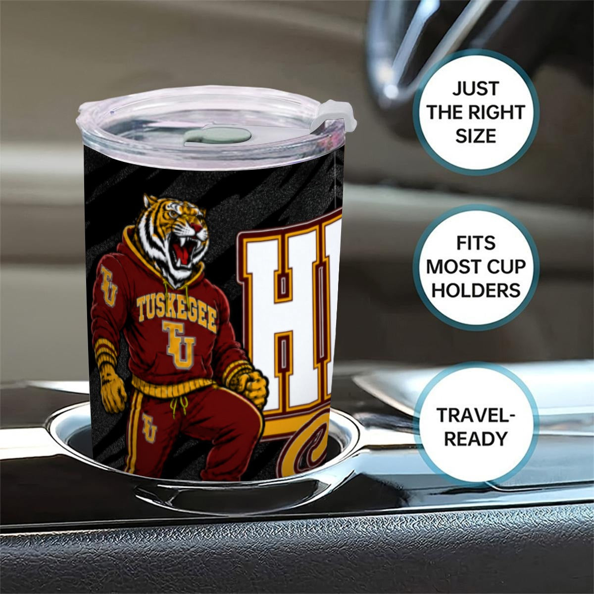 Tuskegee 20oz Tumbler With Sliding Lid (Personalized)