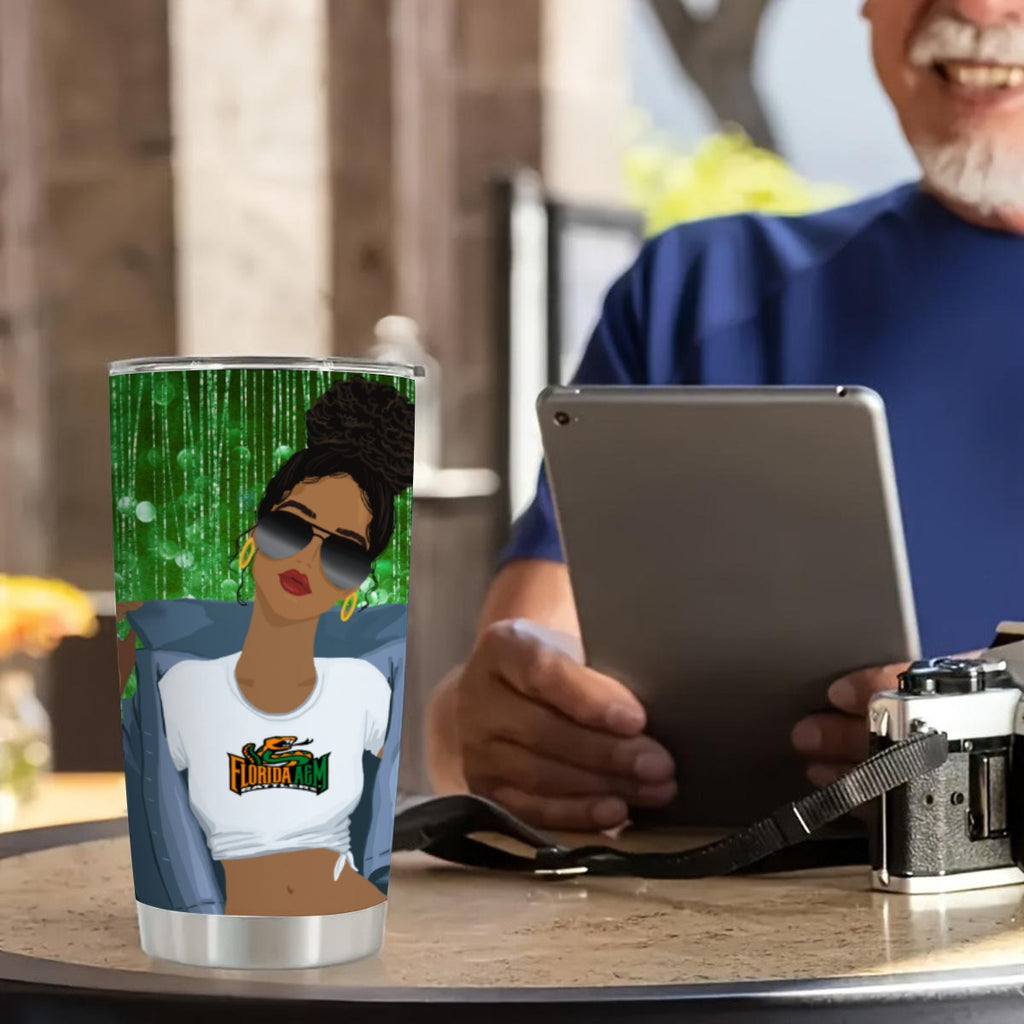 FAMU Personalized 20oz Tumbler With Sliding Lid