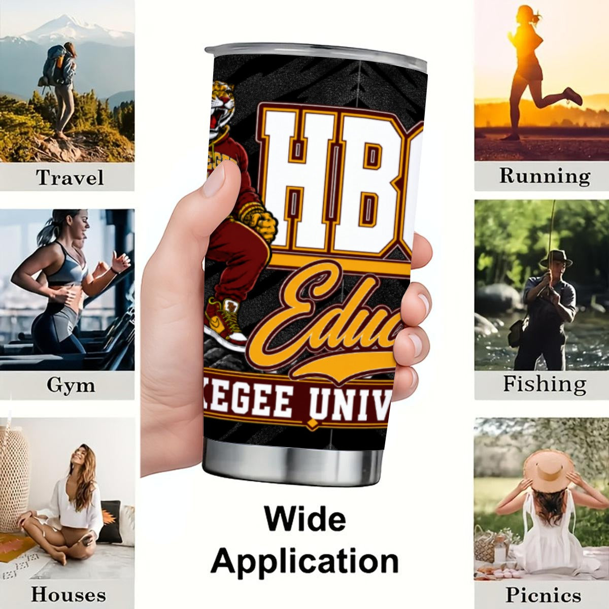 Tuskegee 20oz Tumbler With Sliding Lid (Personalized)