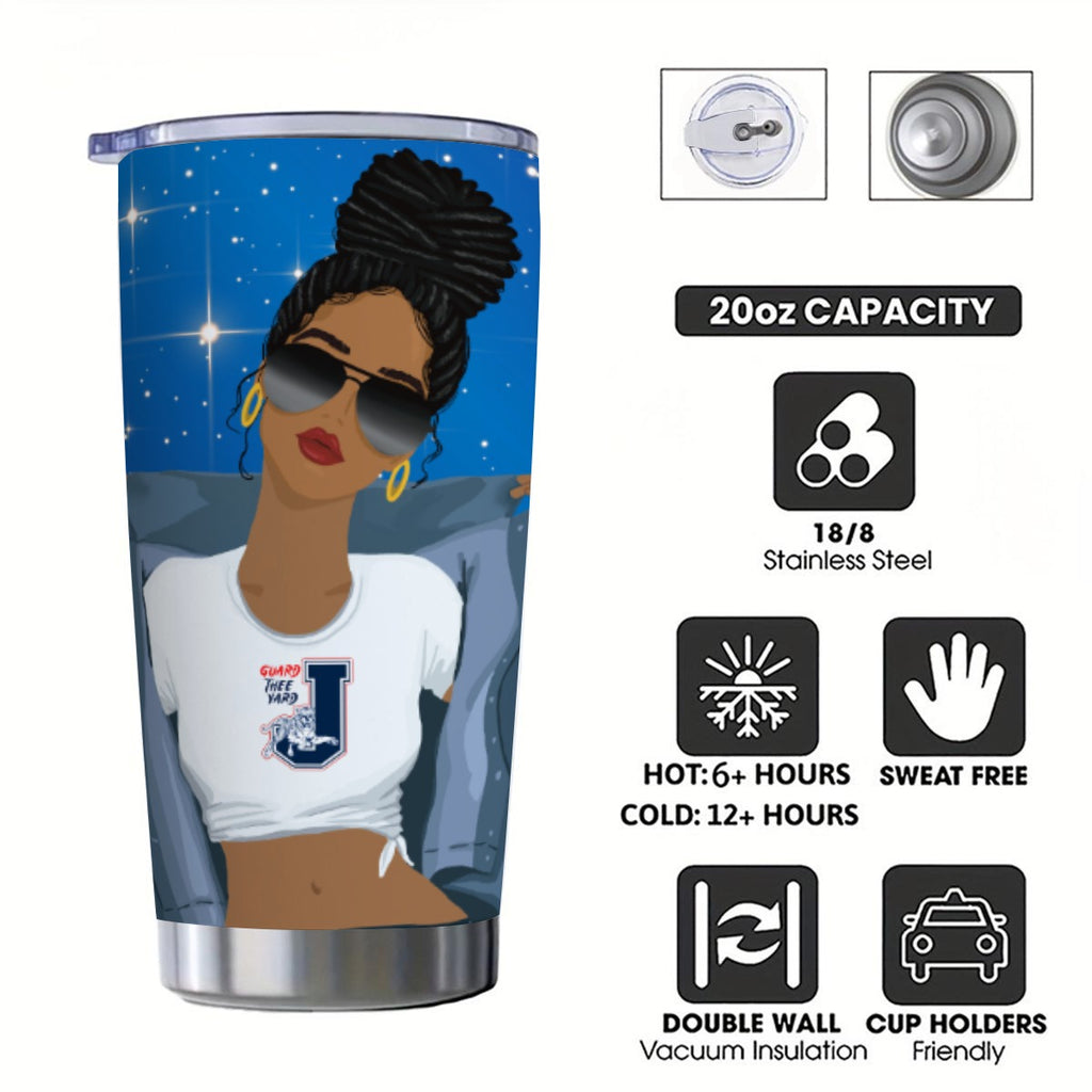 Jackson State Personalized 20oz Tumbler With Sliding Lid
