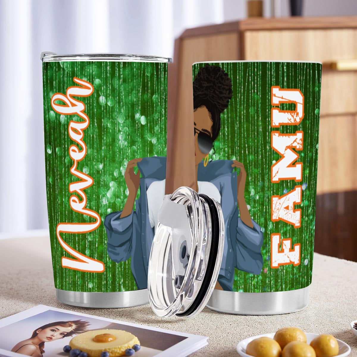 FAMU Personalized 20oz Tumbler With Sliding Lid
