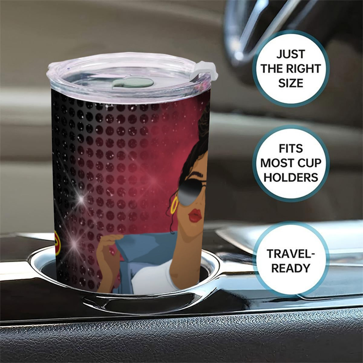 Tuskegee Personalized 20oz Tumbler With Sliding Lid