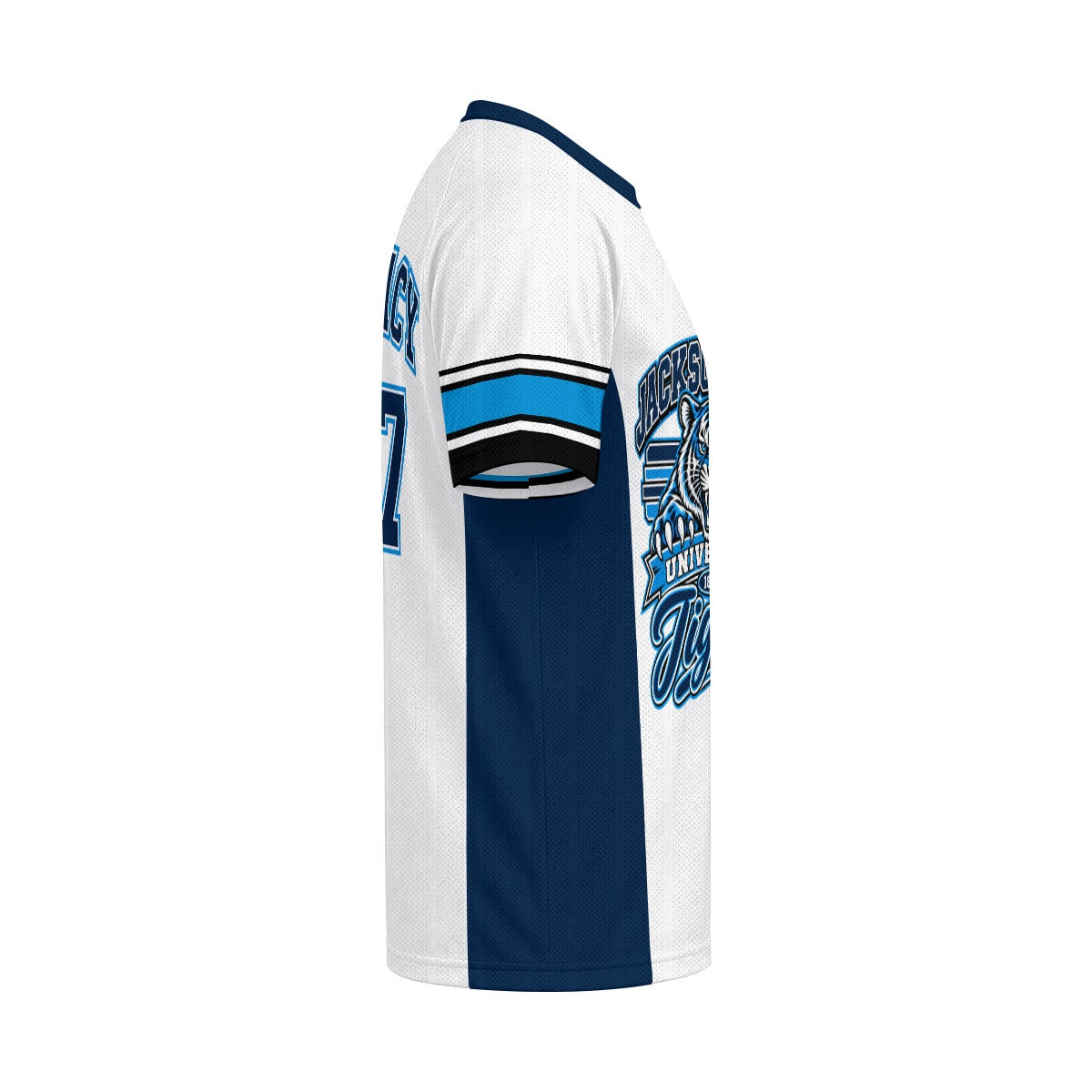 JSU Unisex Jacquard Mesh Sports Jersey