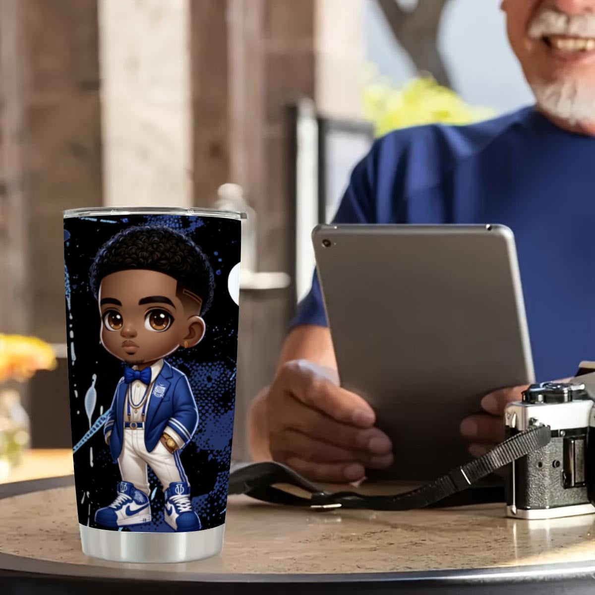 Sigma 20oz Tumbler With Sliding Lid (Personalized)