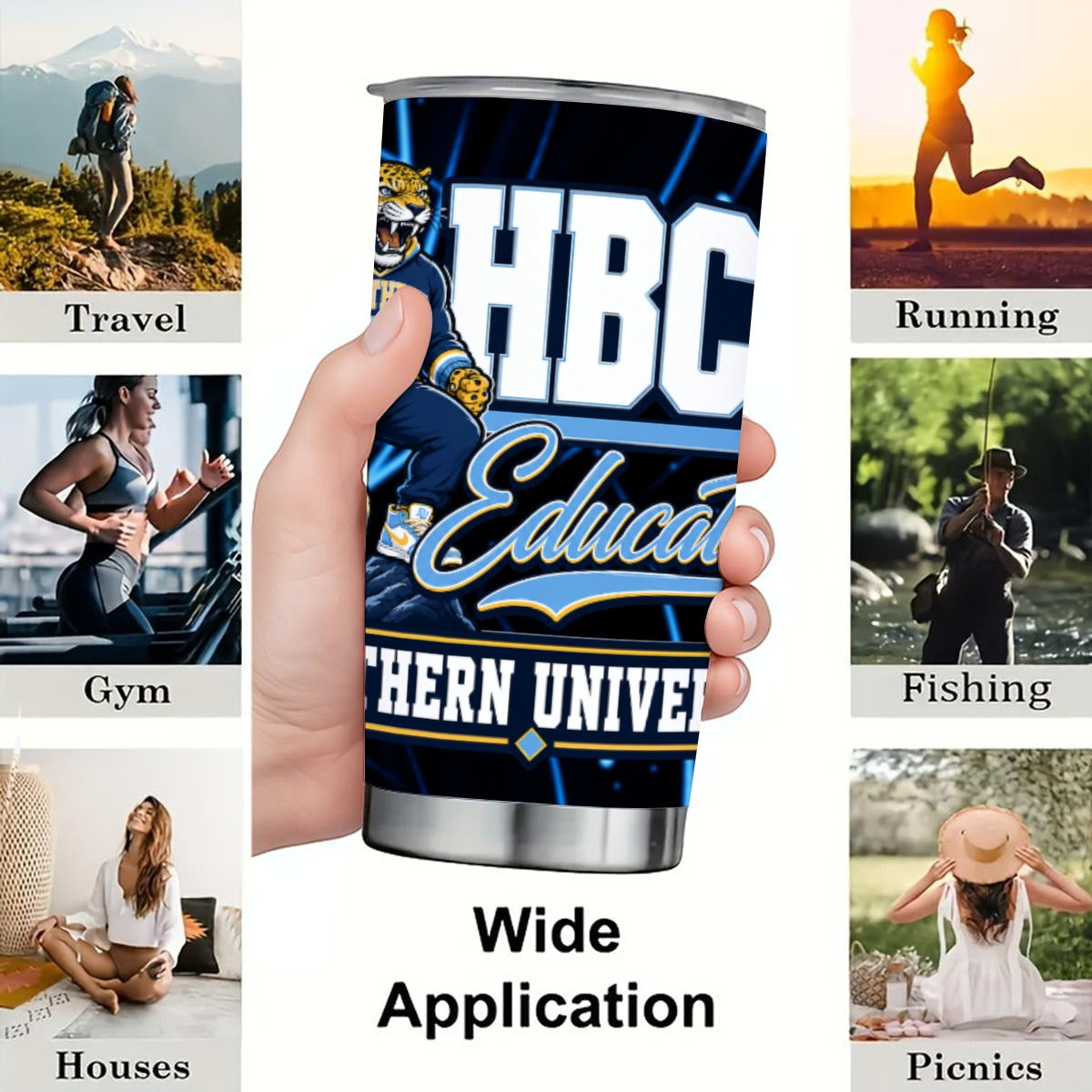 Southern U 20oz Tumbler With Sliding Lid (Personalized)