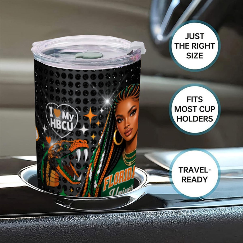 FAMU 20oz Tumbler With Sliding Lid (Personalized)