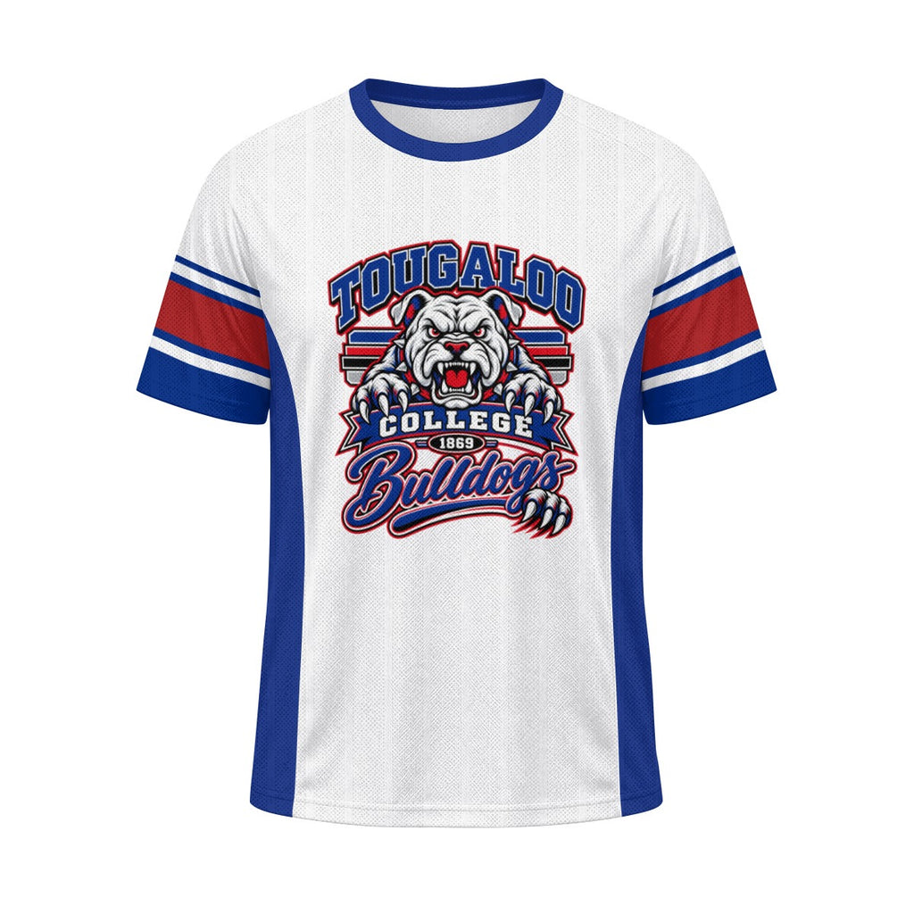 Tougaloo Unisex Jacquard Mesh Sports Jersey