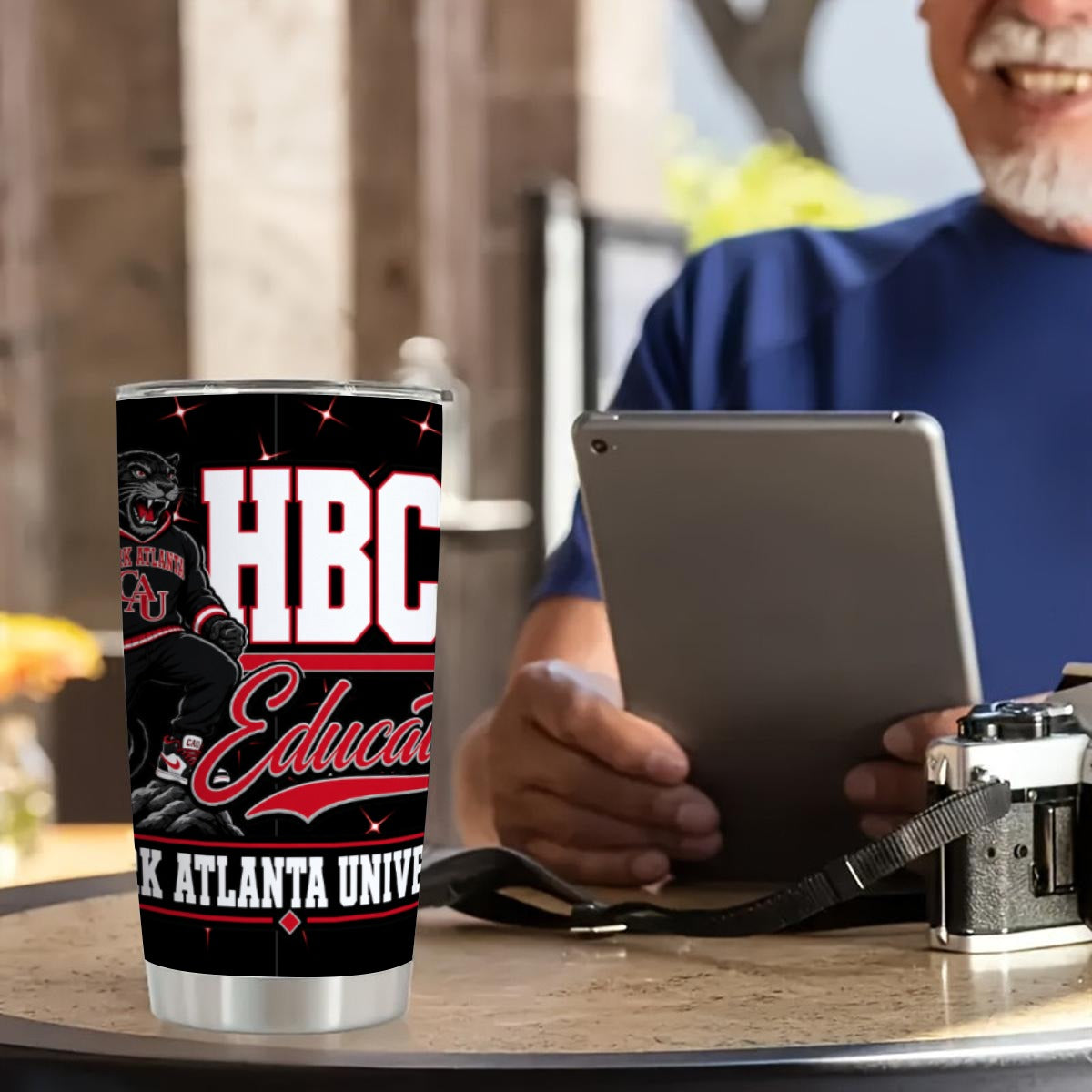 Clark Atlanta 20oz Tumbler With Sliding Lid (Personalized)