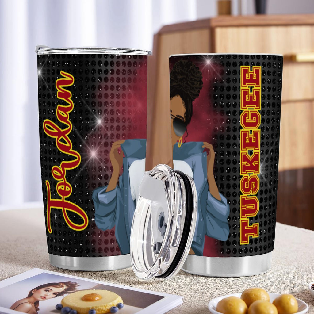 Tuskegee Personalized 20oz Tumbler With Sliding Lid