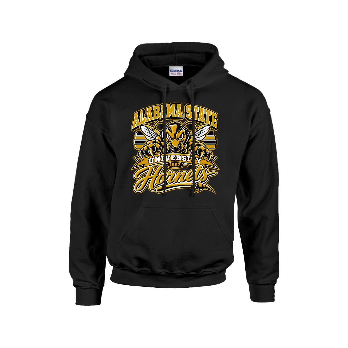 Alabama State Hoodie |Gildan 18500