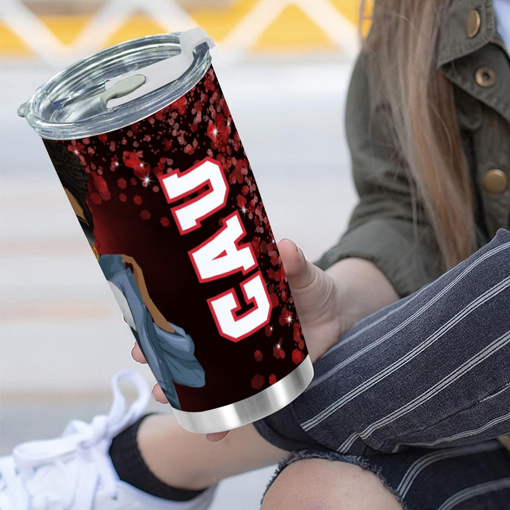 Clark Atlanta Personalized 20oz Tumbler With Sliding Lid