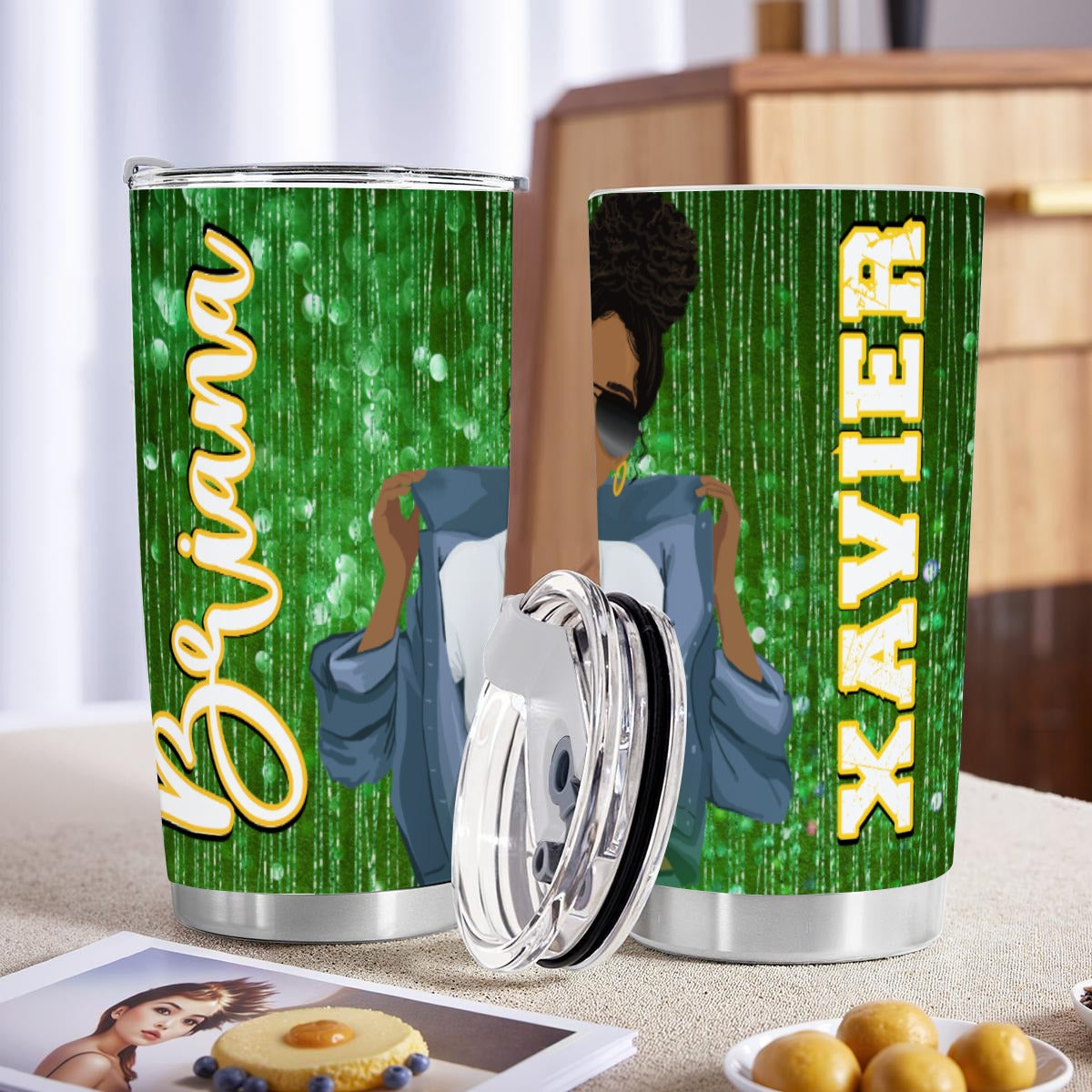 Xavier 20oz Tumbler With Sliding Lid (Personalized)