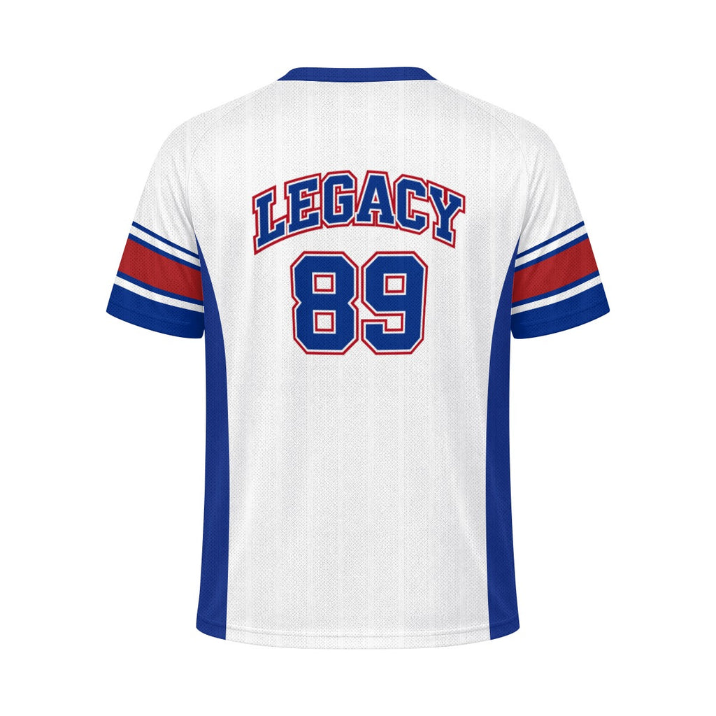 Tougaloo Unisex Jacquard Mesh Sports Jersey