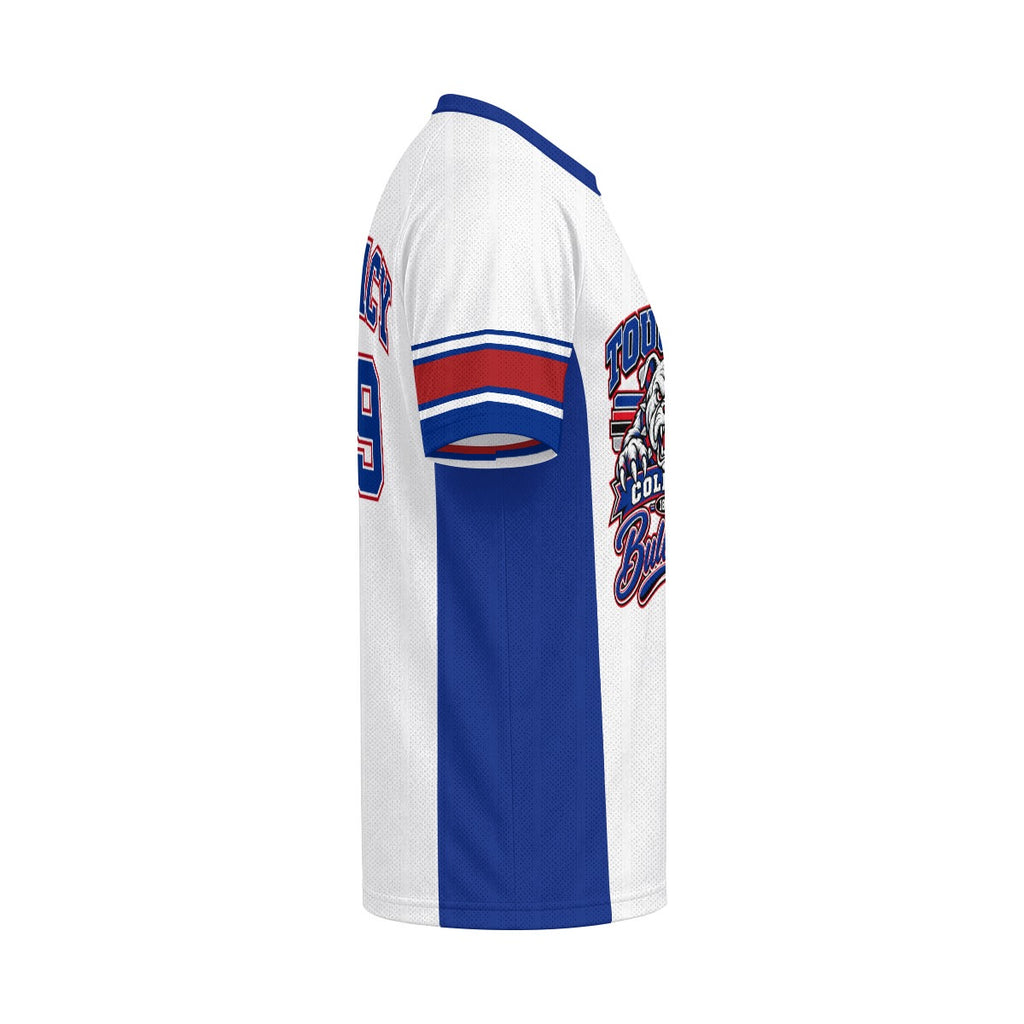 Tougaloo Unisex Jacquard Mesh Sports Jersey