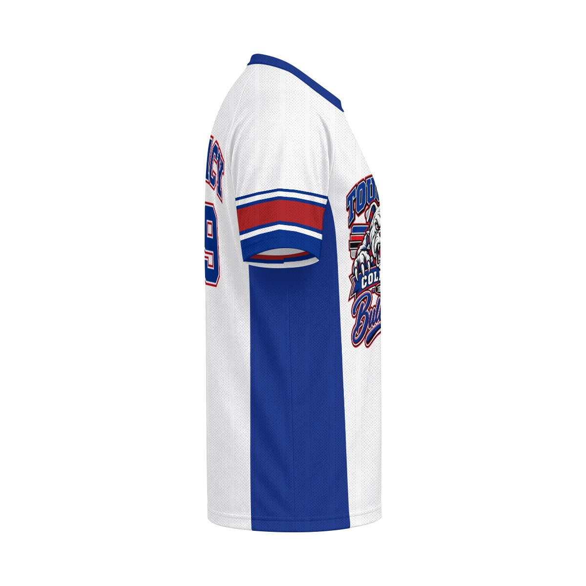 Tougaloo Unisex Jacquard Mesh Sports Jersey