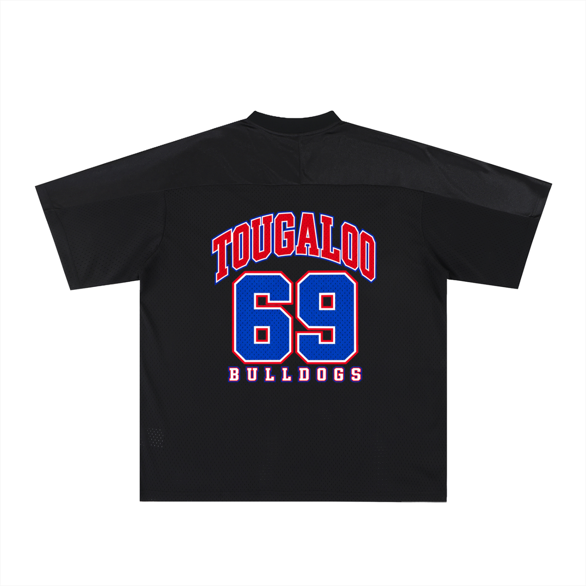 Tougaloo Oversized Mesh V-Neck Soccer Jersey