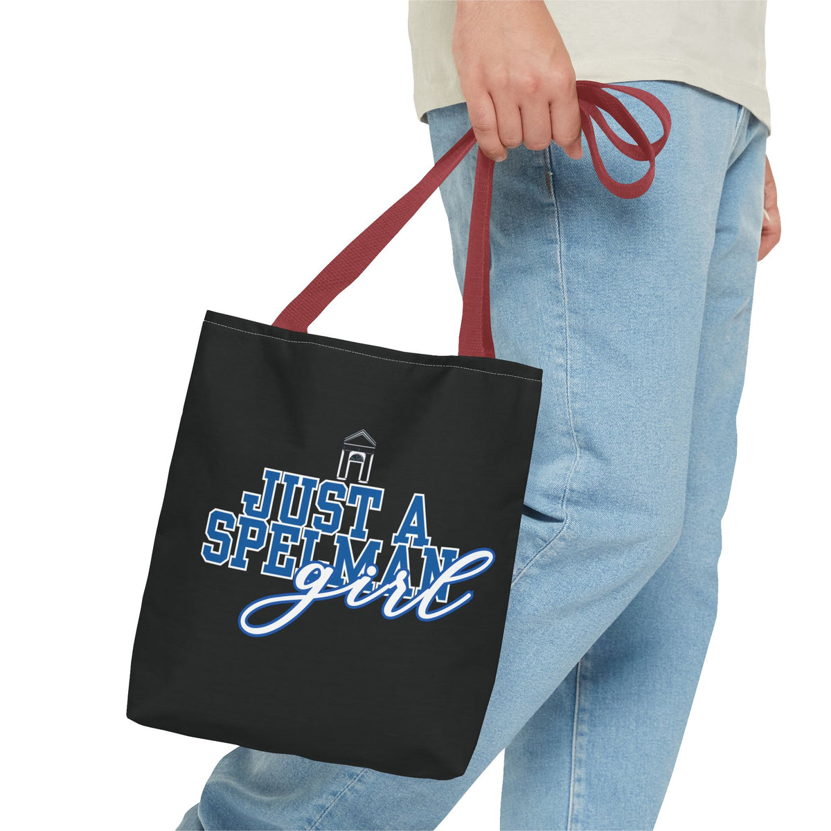 Just Spelman Girl Tote