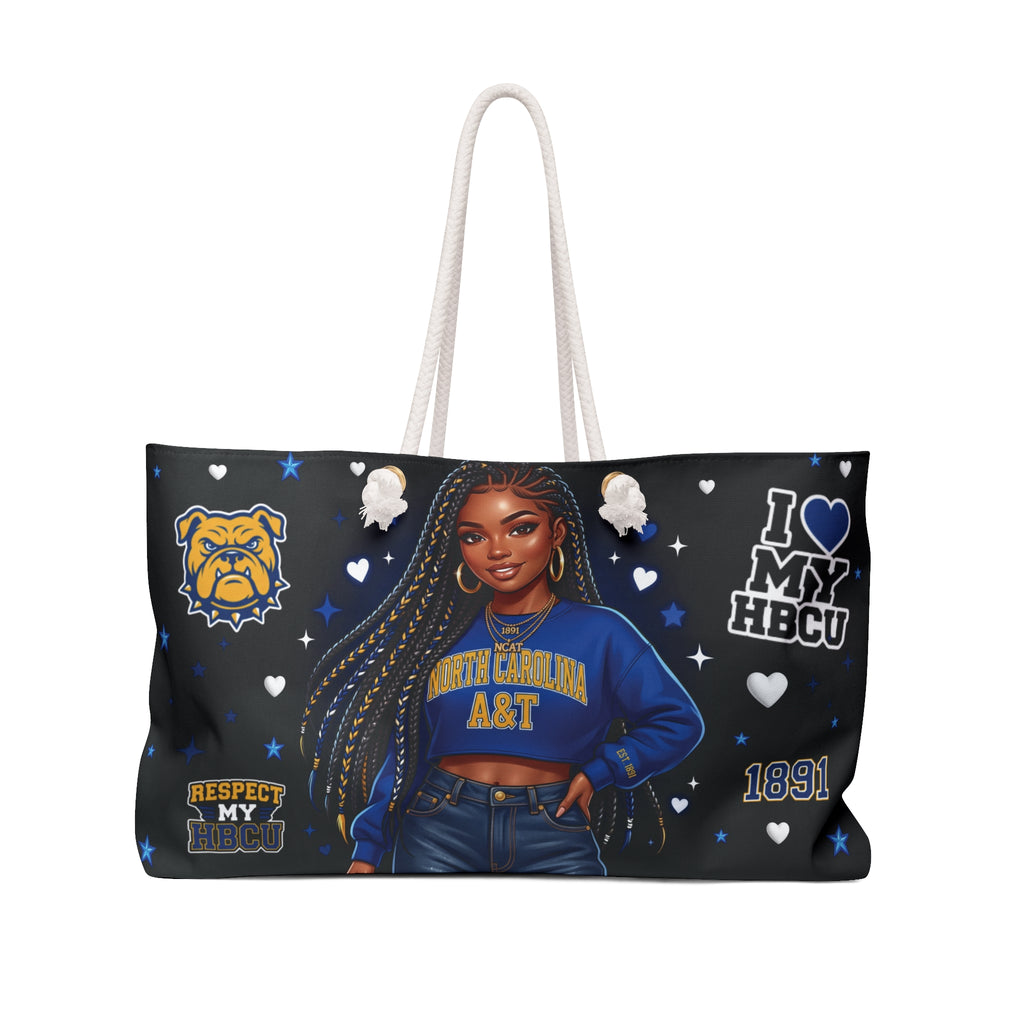 Copy of Copy of Copy of Graduation Sisters Weekender Bag | HBCU Spellman Commencement Scene