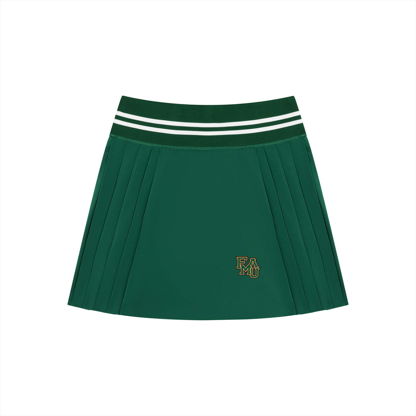 FAMU Women's Pleated Mini Skirt