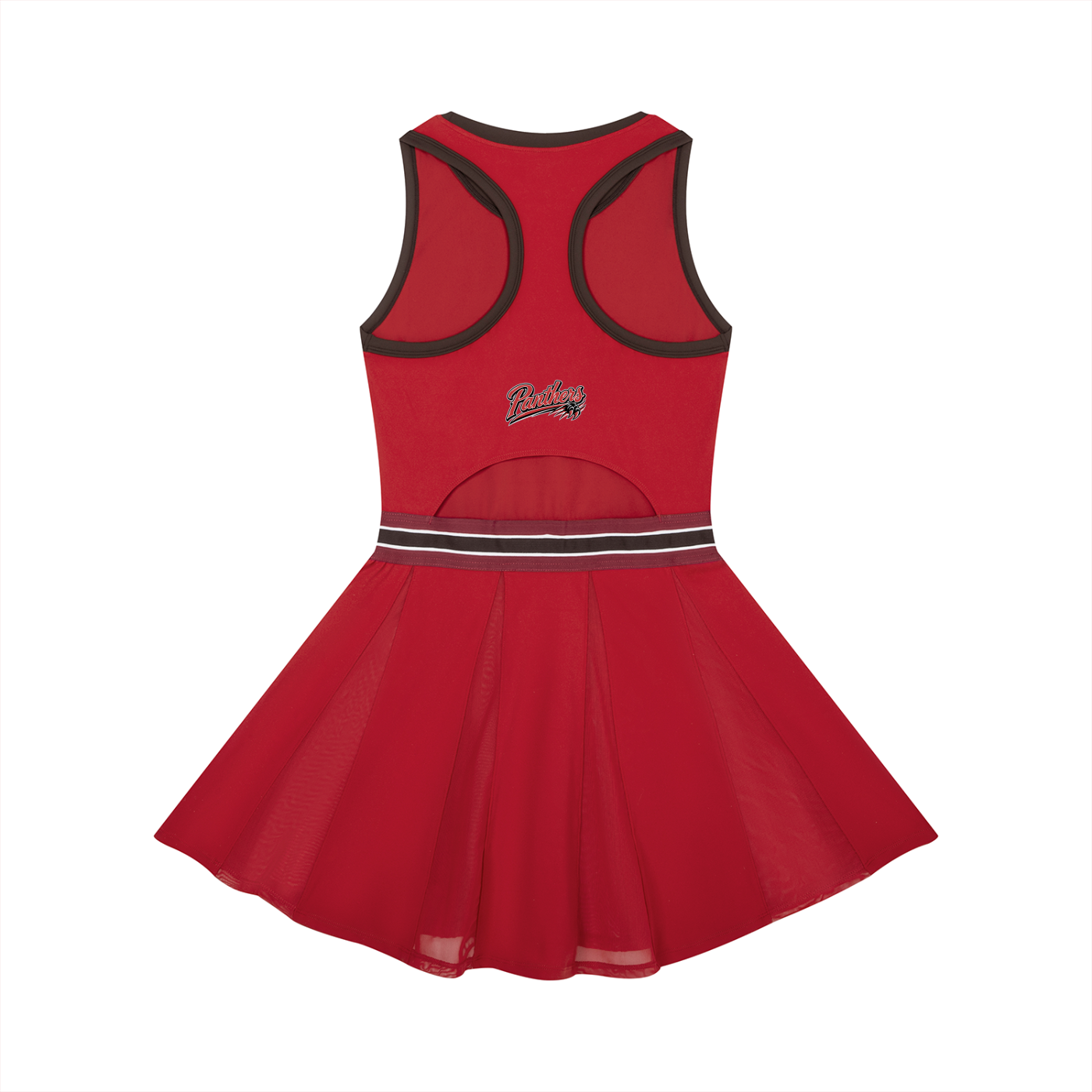 Clark Atlanta Color Block A-Line Sleeveless Dress